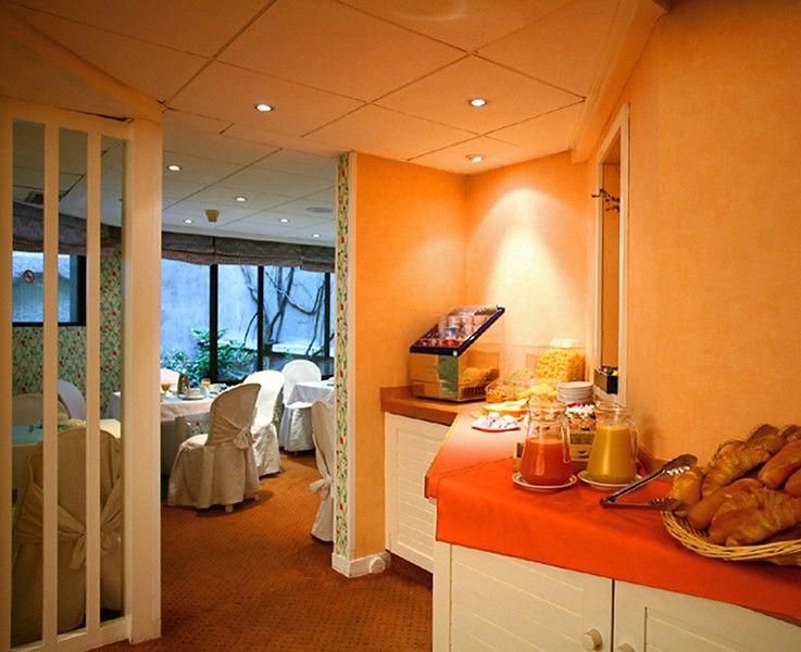 Hotel Fertel Etoile Paris Restoran gambar